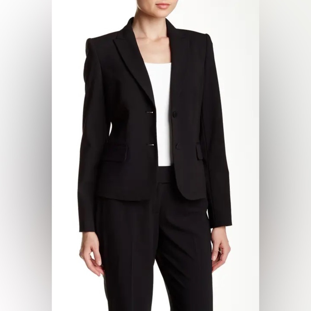 Calvin Klein - Black Single Breasted Blazer (12)